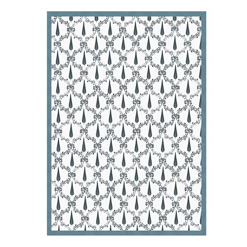 Image of BLOCKS OF INDIA 200TC Diwan Set Cotton 8 Piece | Deewan Printed Bedsheet Sets for Living Room Hall (Set of 8 Piece, 1-Bed Sheet | 2-Bolster Cover | 5-Cushion Cover (Grey Patti)