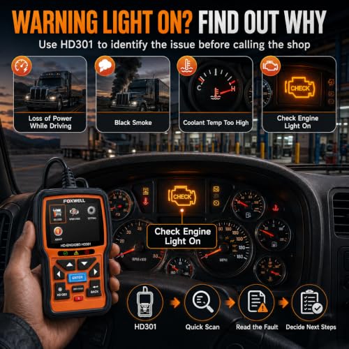 FOXWELL HD301 Full System Scanner