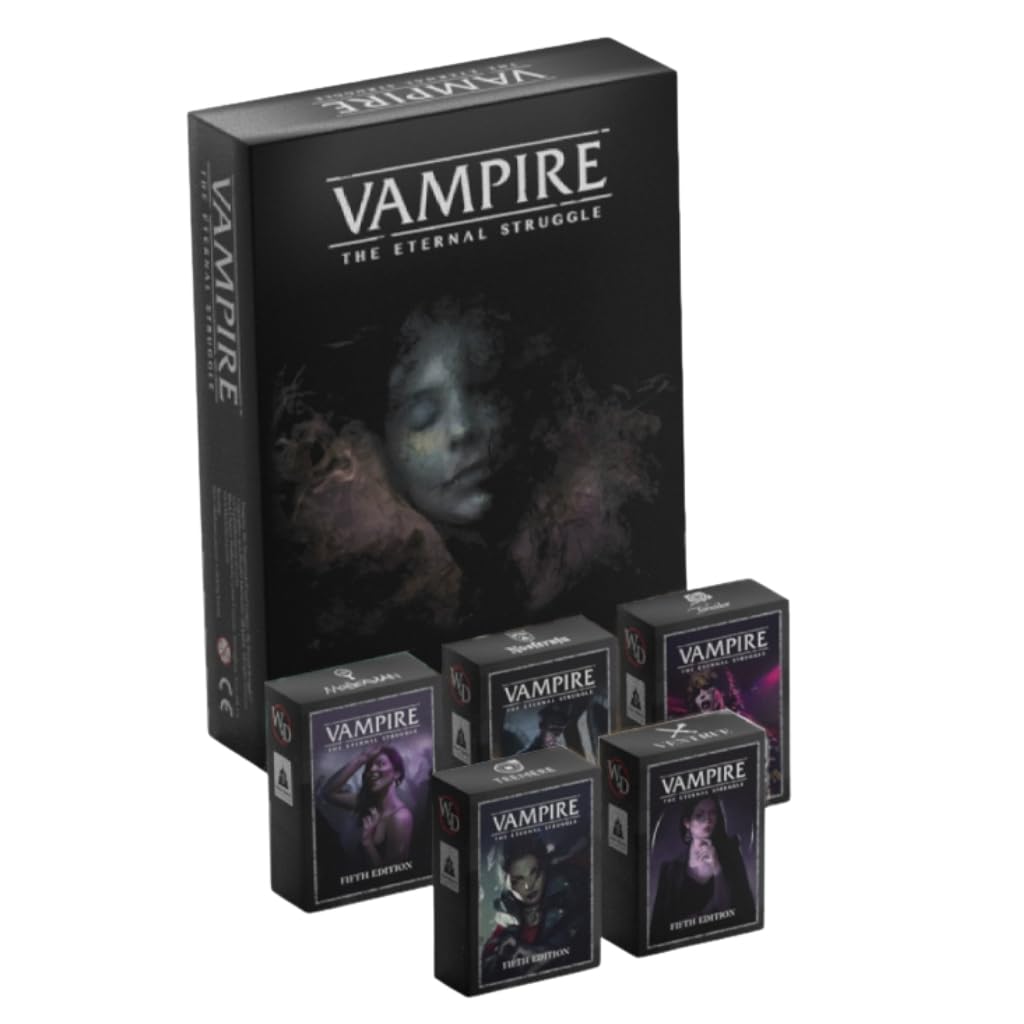未開封ボックス Vampire the Eternal Struggle Black Chantry Productions Vampire The Eternal Struggle 5th Edition