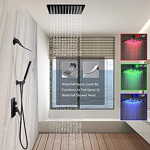 Ensembles de douche LED noir pour créer une ambiance spa à la maison