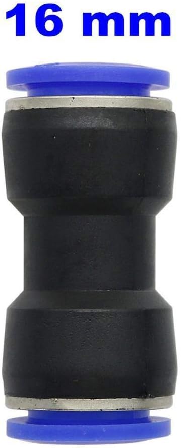 Hose Connector Adapter Od Hose Tube Slip-Lock Straight Quick Connector Garden Irrigation Pipe Connect4Mm 6Mm 8Mm 10Mm 12Mm 14Mm 16Mm 6 Pcs/16Mm