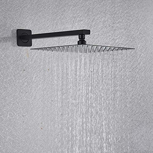 Ensemble de douche numérique noir pour une salle de bain moderne - 4