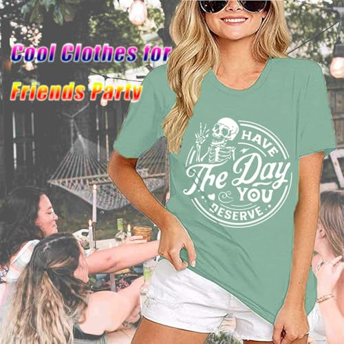 Women Novelty Shirt I Like Murder Shows Friends Horror Tee Maybe 3 People Funny Graphic Casual Athletic Tops4