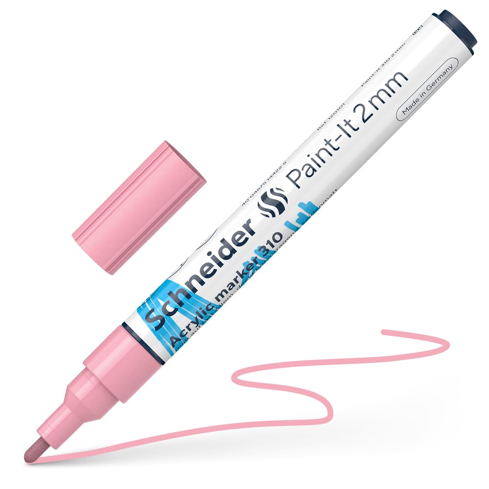 SCHNEIDER 310 AKRİLİK MARKER 2MM PASTEL PEMBE-120129