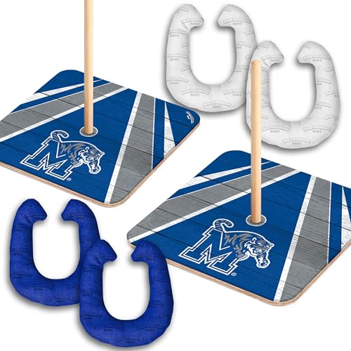 Jeu de Horseshoe Bags NCAA YouTheFan : kit de lancer de précision pour adultes