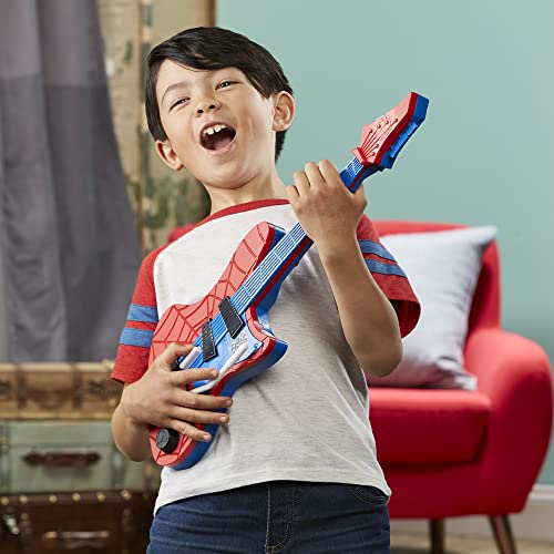 Guitare interactive Spider-Man Hasbro avec effets sonores Marvel