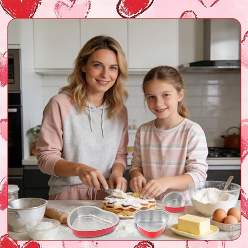 50 Heart Cake Pans for Valentine's Baking - $19.99 - Image 8