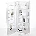 Espositore Gioielli Gioielleria Porta Portaorecchni Espositore Portagioie Pieghevole in Acrilico Porta Orecchini Espositore per Orecchini, Collane e Bracciali