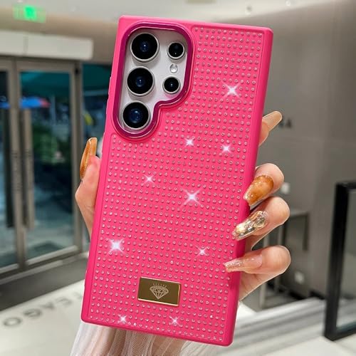 Coque Scintillante Samsung S24 et S25 : Brillez en soirée avec les Strass de Luxe