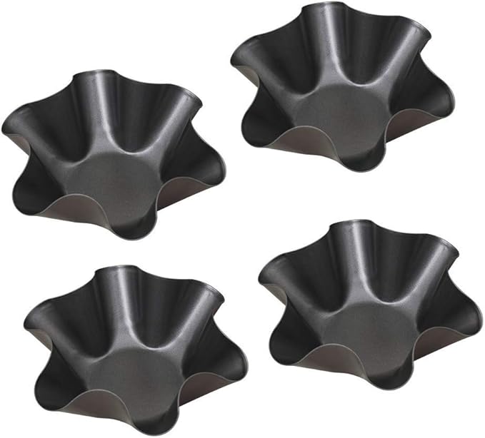 Tortilla Pans Set, NonStick Taco Salad Bowl Shell Maker
