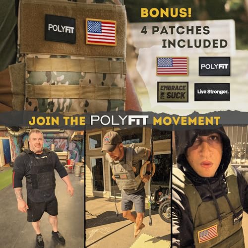 Image of Polyfit Fortify Weighted Vest - Workout Vest for Men & Women