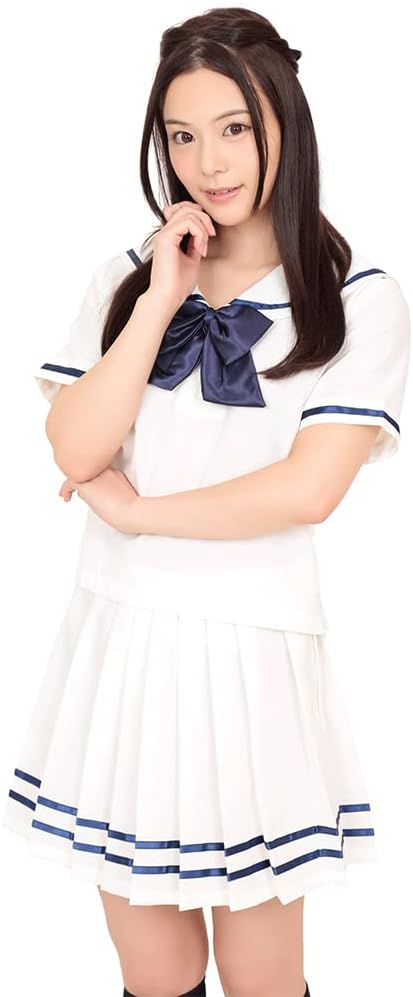 Amazon Co Jp Be With 超 白 セーラー 服 Mサイズ コスチューム レディース ホビー