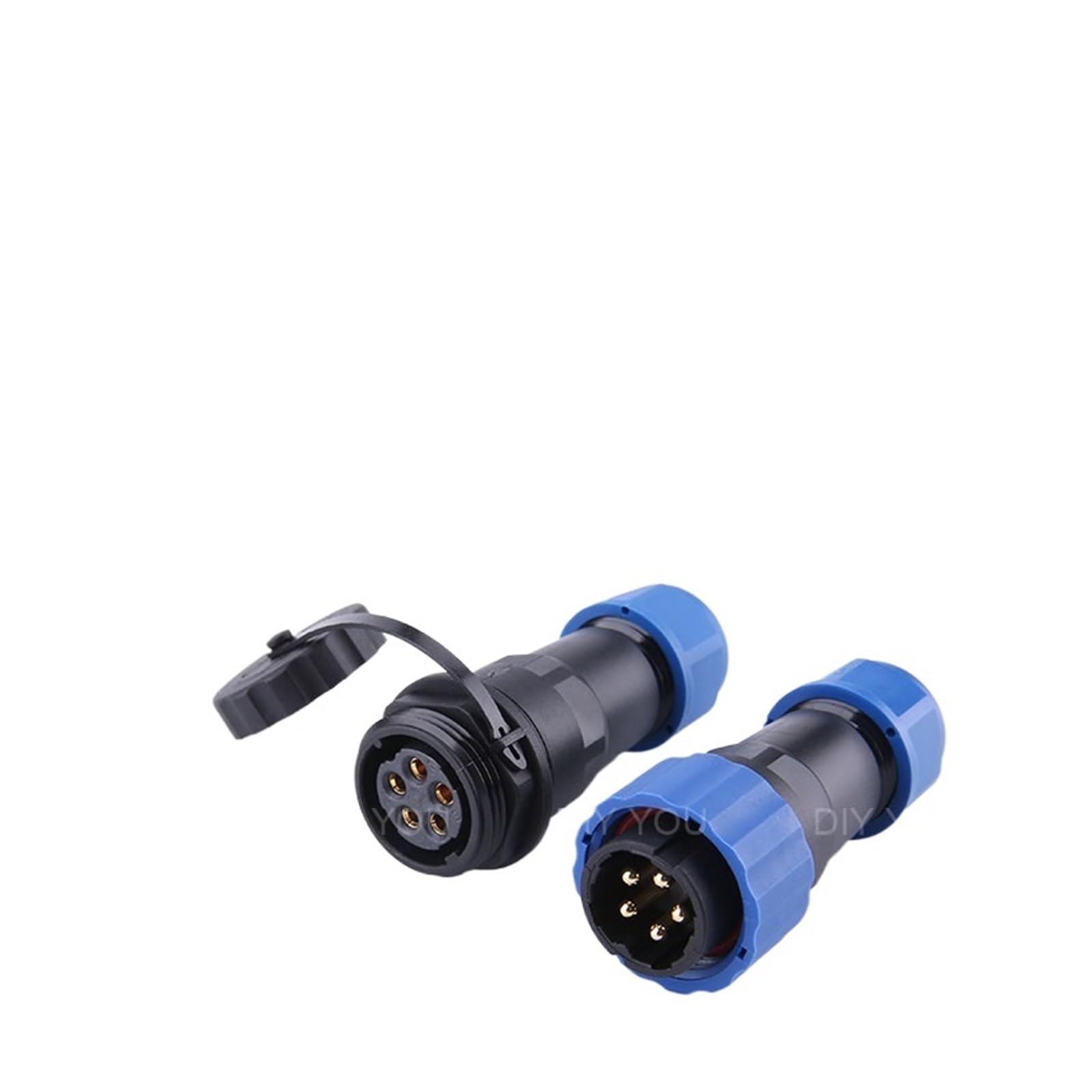 Conector impermeable SP20 IP68 estanco para proteger cables industriales