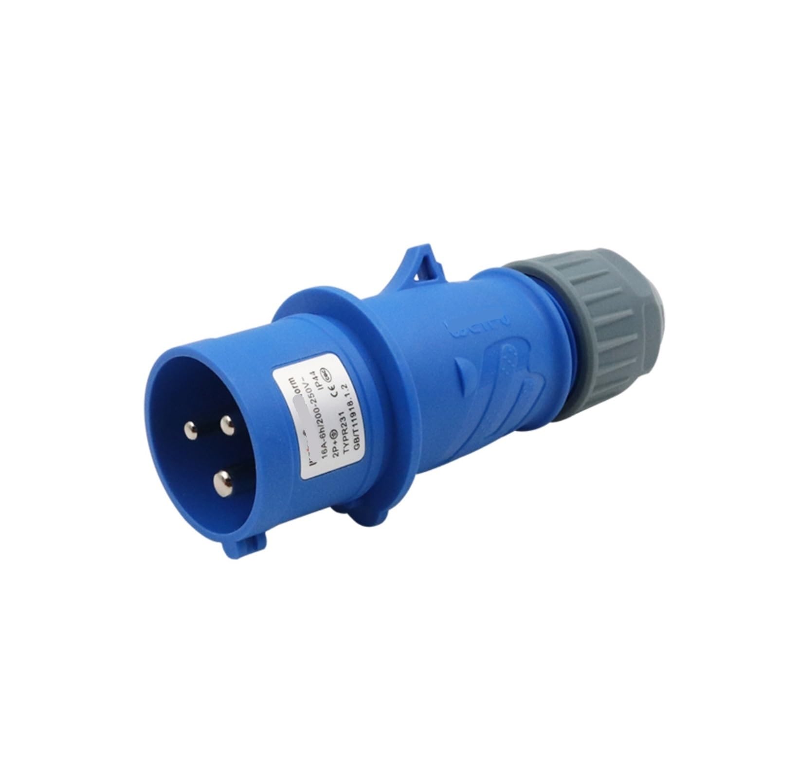 Industrielle Luftfahrtsteckdose TYPR231 16A 3-adrig 2P+E 220V IP44