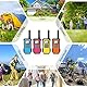 AWANFI Walkie Talkie 4er Set, Walkie Talkie Aufladbar für Erwachsene Kinder, 16 Kanäle Funkgeräte Set mit 1200mAh Li-ion Akku VOX, Walky Talky für Camping Wandern Geschenk