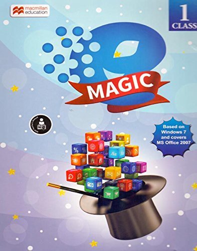 e-magic 2016 Cl 1 MS Office 2007, Windows 7, C++, Java & Project Work | Computer Education Series
