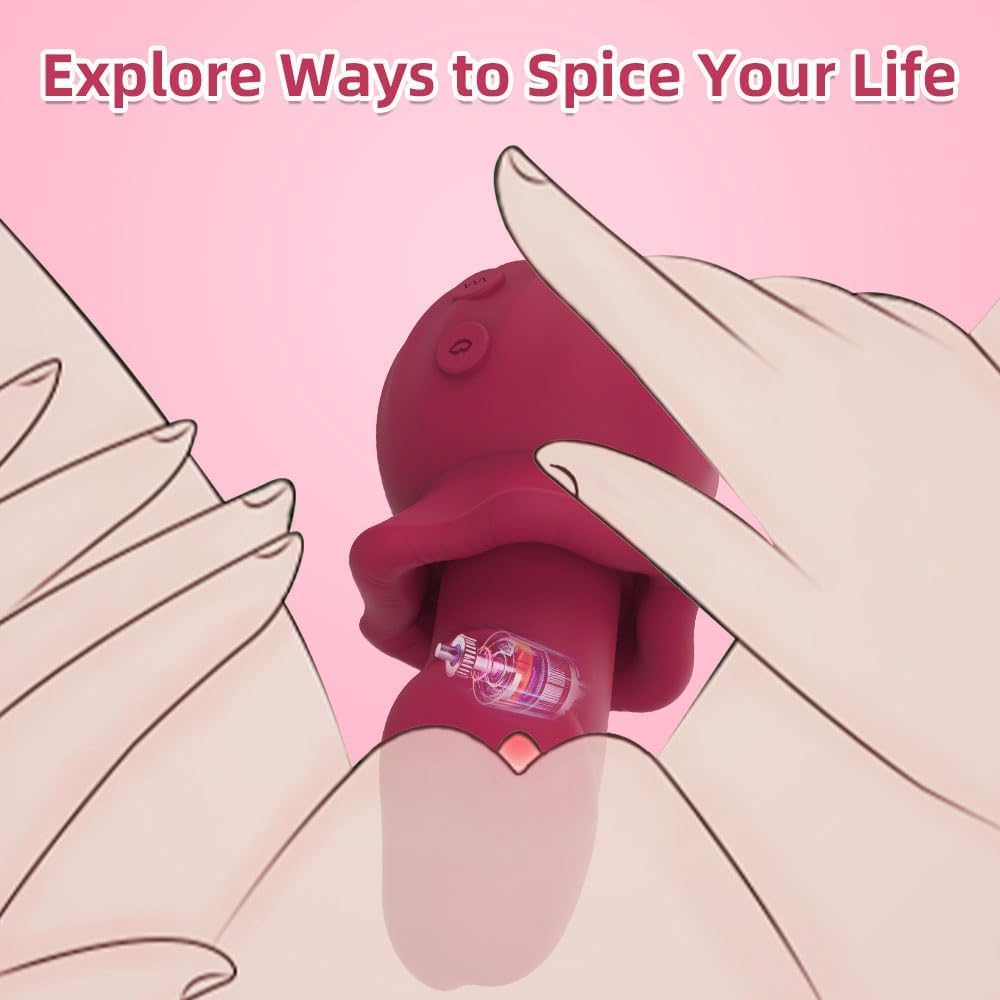 Vibratoreper Donna Professionale Clitoride Succhia Clitoride per Squirt Stimolatore Clitoride Femminile con 10 Modalità vibratoriper donne Wireless stimolatore clitoride sex toy Impermeabile