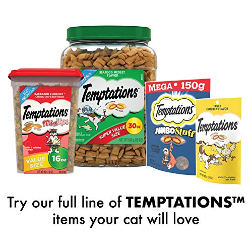 Temptations Classic, Crunchy and Soft Cat Treats, Creepy Catnip Treats for Cats, Blissful Catnip Flavor, 3 oz. Pouch - Image 7