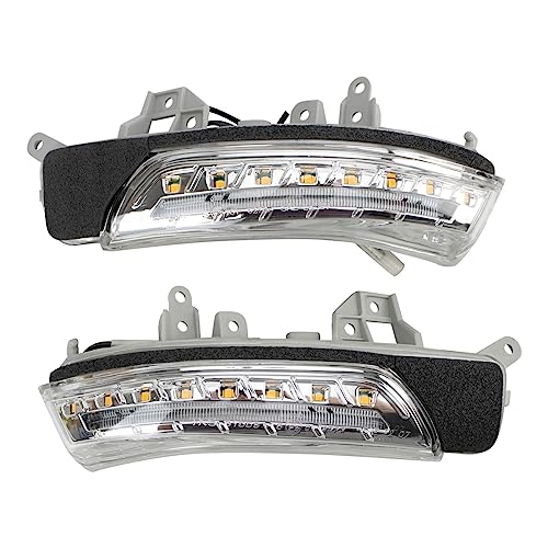 Mirror Turn Signal Set Compatible with 2012-2015 Scion iQ 2015 Toyota Prius Prius Plug-In