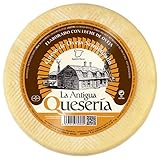 La Antigua Quesería - Queso de Oveja Semicurado Premiado (Oro Cincho) - Pieza 3kg - 100% Leche de Oveja Pasteurizada - Curación Mínima 2 Meses.