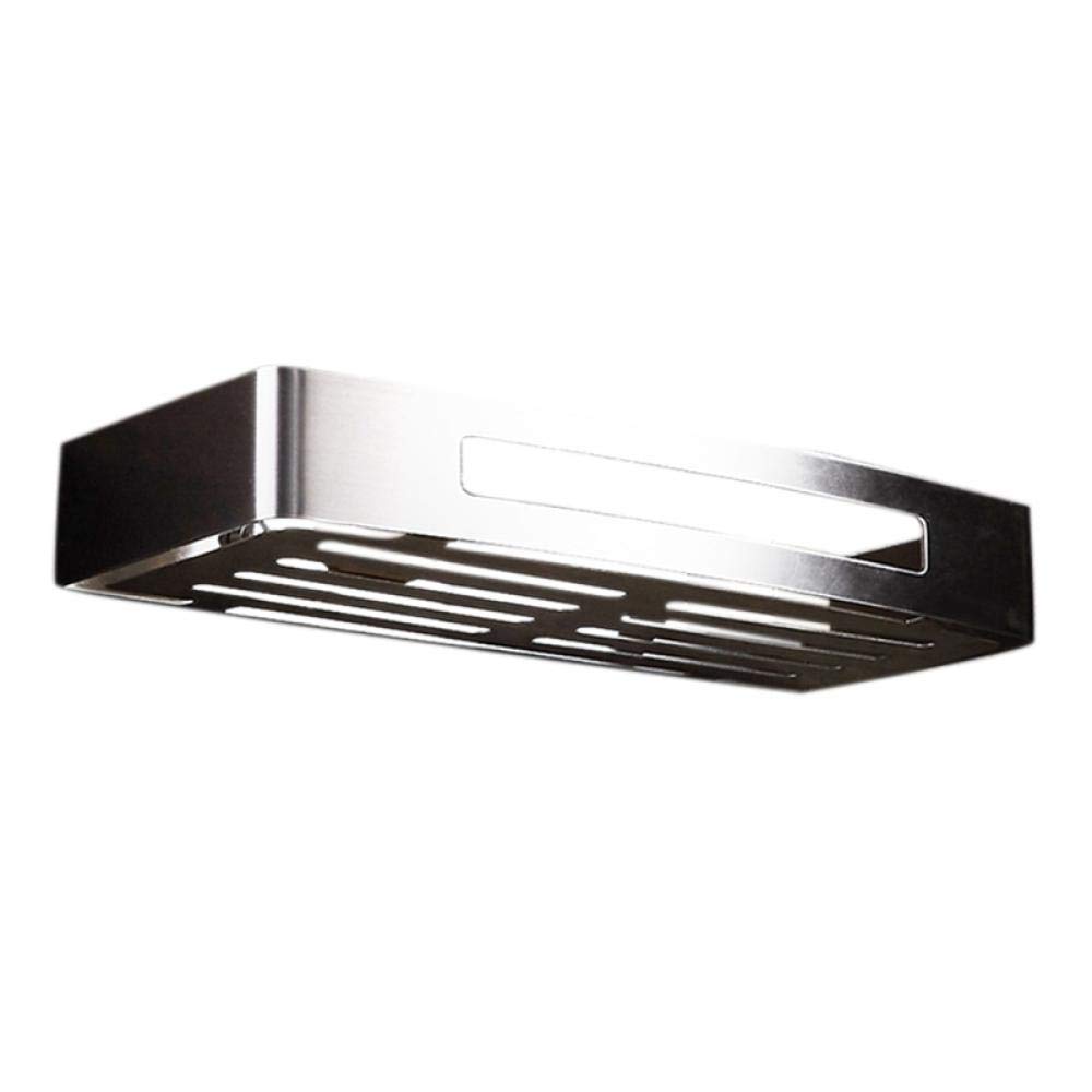 Support de douche mural rectangulaire pour organiser les produits de toilette en famille