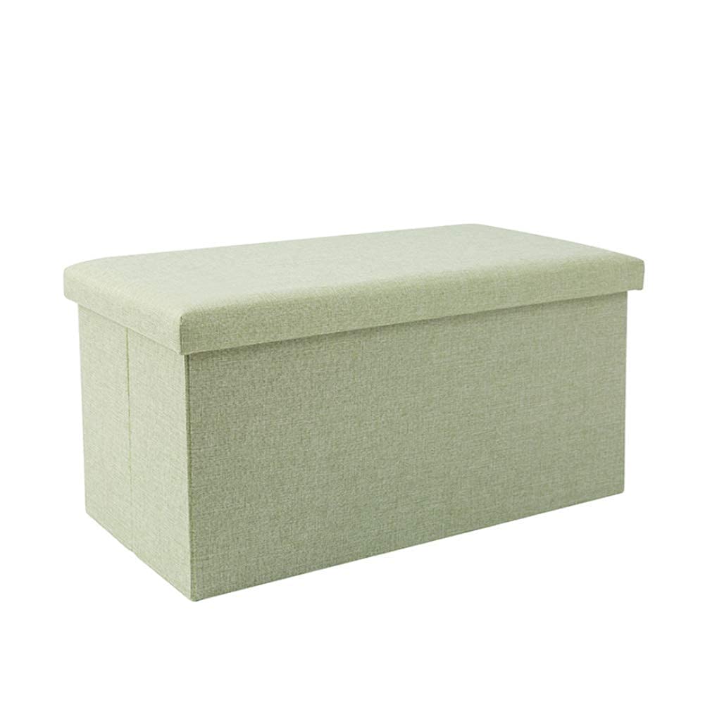 Pouf de rangement ottoman pliable : gagnez de la place dans votre salon