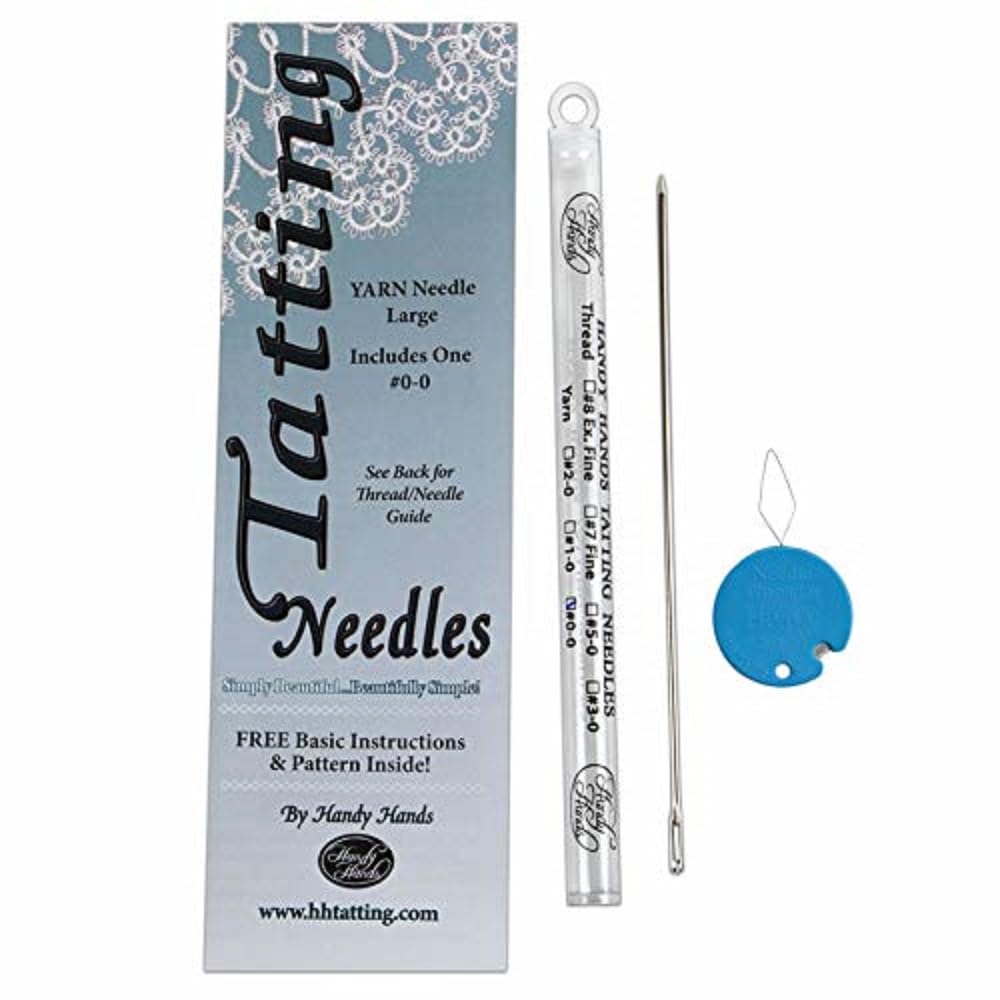 Handy Hands Tatting Needle For Yarn-#0-0, Other, Multicoloured