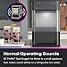 GE Profile Opal 2.0 | Countertop Nugget Ice Maker | Ice Machine with WiFi Connectivity | Smart Home Kitchen Essentials | Black Stainless