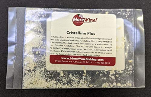 CRISTALLINE PLUS - Agente de finado de vino de Scott Labs - 0.02 oz - Empaquetado por Cellar Science