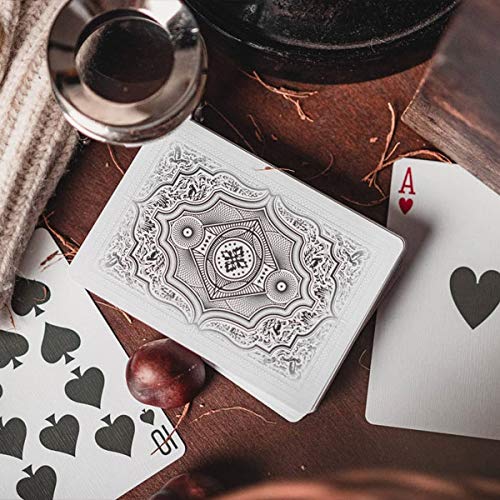 Milesmagic Ellusionist Ghost Cohorts (Luxury-Pressed E7) Playing Cards Poker White Rare Collectible Deck #TOP6