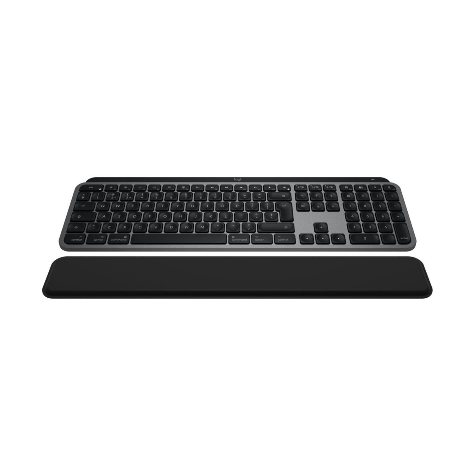 Logitech MX Keys S Combo for Mac Clavier/Souris sans Fil avec Repose-Poignet Clavier Lumineux Souris à Défilement Rapide Bluetooth USB C pour MacBook Pro/MacBook Air/iMac/iPad - AZERTY