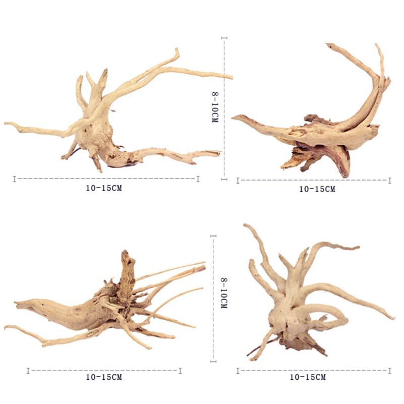 BESPORTBLE Natural Driftwood Fish Tank Decoration Driftwood Branch Driftwood for Freshwater Aquarium