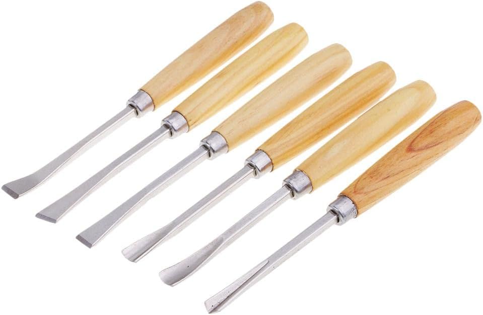 6pcs / Set DIY Wood Carving Wood Engraving Tool
