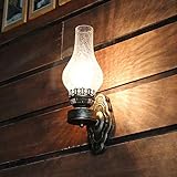 ✔ 【Hauptanwendung】 Diese Vintage Dekoration Petroleum Wandlampe kombiniert rustikalen Stil, der perfekt dekoratives Licht ist. Sie wird häufig in Restaurantdekoration, Weihnachtsfeierdekoration, Ladendekoration, Esszimmer, Wohnzimmer, Schlafzimmer, Küche, Galerien, Bar, Bierhaus, verwendet. Künstlerwerkstatt, Büro, Café, Bar, Club, Leseecke, Bastelraum, Treppe und andere Beleuchtungsanlässe