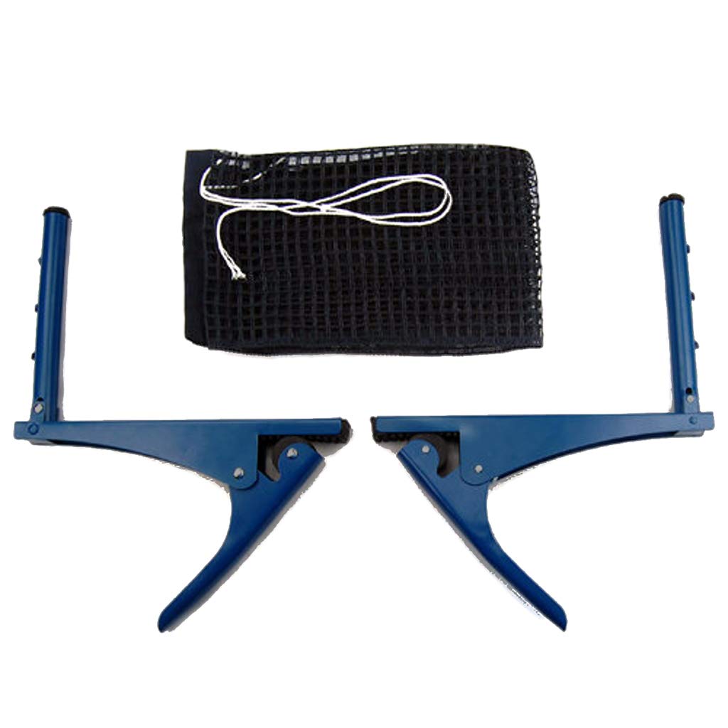 Rete da ping pong da ping pong con morsetto, supporto per allenamento al coperto