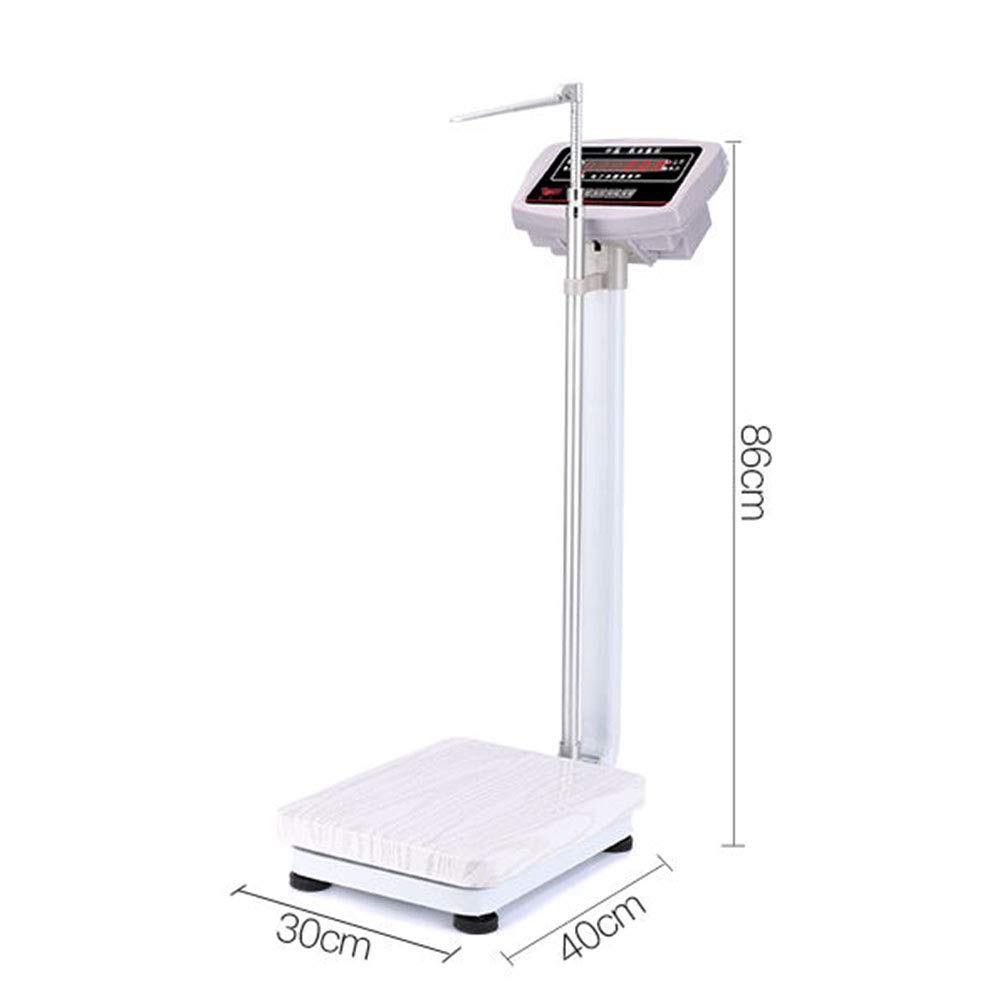 Bilance mediche elettroniche, bilance elettroniche di precisione - bilance per Altezza e Peso, bilance digitali per Medico, aste Pieghevoli per Altezza in Lega di Alluminio, Monitor digitali HD (180