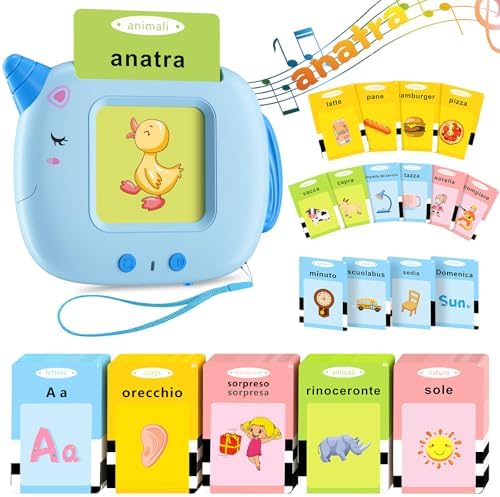 Inglés, Tarjetas Flash Parlantes Juguetes Educativos para Niños d...