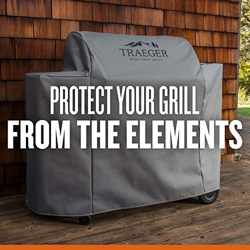 Traeger Full-Length Grill Cover - Ironwood 885,Gray #TOP2
