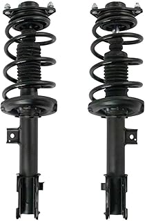 EIOFEVY Shocks Struts Absorber Gas Lift Struts Amortiguador 2pcs Suspension Complete Shock Absorber Strut and Spring Set Assembly Front Left Driver and Right Passenger Side Loaded SCA52108