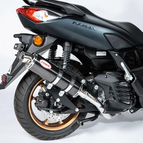 �y�������[�J�[ HMS���z ���}�n NMAX125 NMAX155 �Ή� (8BJ-SEG6J 8BK-SG66J) 2025�N NMAX125 �Ή� (8BJ-SEL1J) MARK4 �}�t���[ �X�e�����X�~���[�u���b�N �T�C�����T�[ SPR (�T�C����