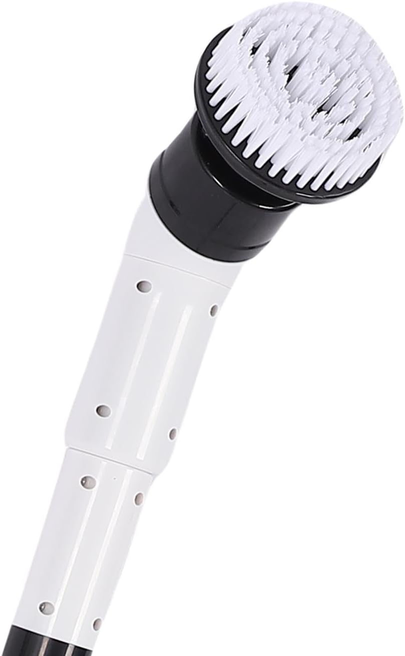 Electric Cleaning Brush, Cordless 3 Speed Levels Shower Scrubber, Bathroom Scrubber with 9 Replaceable Brush Heads for Kitchen Bathroom Car