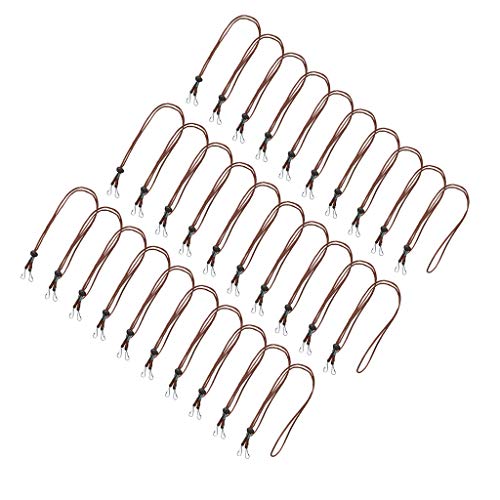 Preisvergleich Produktbild 5 / 10 / 20 / 30PCS Maskenkette, längenverstellbar Maskenkette Masken Ohrbügel Haken, Lanyard Umhängeband, Maskenhalterung, Lanyard, Halterung für Maske, Halsband für Masken (5PCS)
