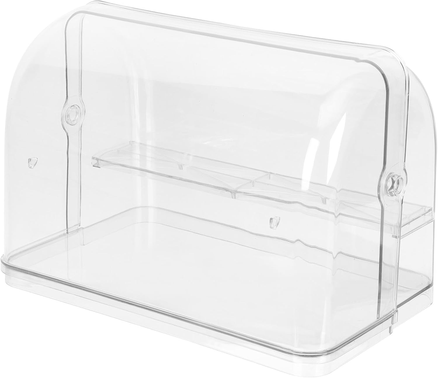 Plastic Figurine Display Case for Collectibles and Indoor