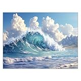 [DÉCORATION MURALE MODERNE] : Le style abstrait de cette fresque murale est une symphonie visuelle. Les sauts de couleurs sont comme une danse de notes, et la fluidité des lignes est comme l'ondulation d'une mélodie artistique pleine de passion et de vitalité, emplissant votre mur d'agilité et de vitalité