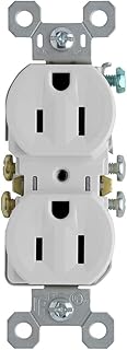 Legrand-Pass & Seymour 3232TRWCC14 Tamper Proof Duplex Receptacle 15-Amp/125-volt, White