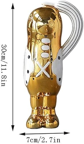 Miniatura 2 de SHUTING2020 Chinese feng Shui Statue Sculpture Animal Desktop Sculpture Golden Abstract Resin Penguin Decoration Statue Home Decoration Gift Desktop