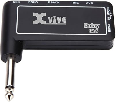 Andoer Amplificatore Cuffie Mini Ricaricabile Chitarra Elettrica Spina  Digitale Delay Effect Guitar Accessory : Amazon.it: Strumenti Musicali