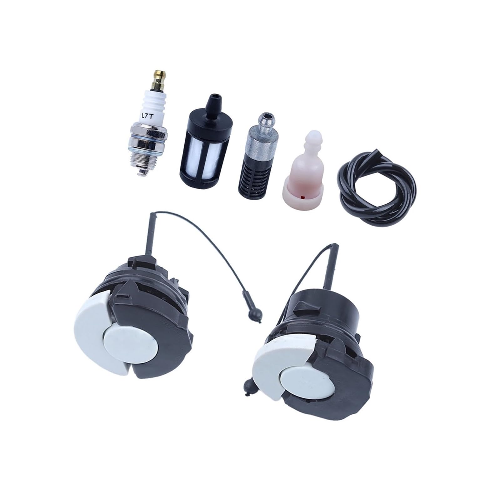 Tapa de combustible para motosierra MS210 MS230 con bujía y tubo de aceite de alta estanqueidad
