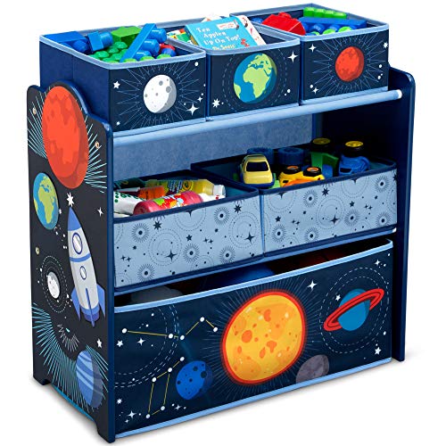 Delta Children TB87204SA-1223 Space Adventures Design & Store 6 Bin Toy Storage Organizer thumb #8