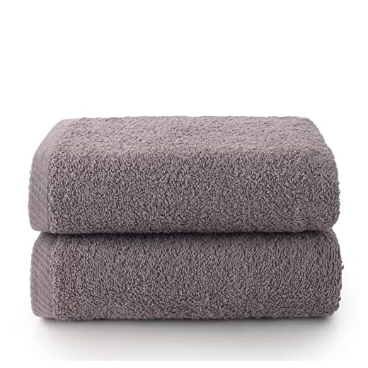 Top Towel – Toallas Baño de Manos (2 Piezas): Toallas Lavabo Suaves y Absorbentes – Algodón 100%, 400 g/m², No Dejan Pelusa